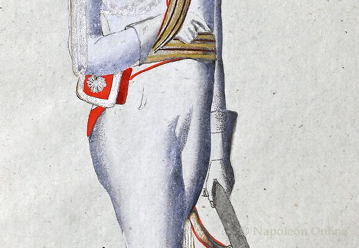 Baden - Garde du Corps, Offizier