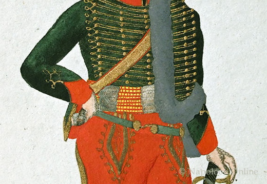 Baden - Husaren, Offizier