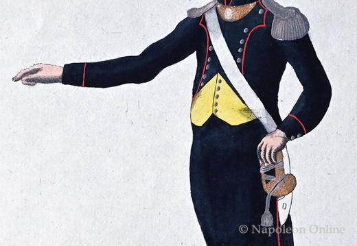 Frankfurt - Infanterie, Offizier