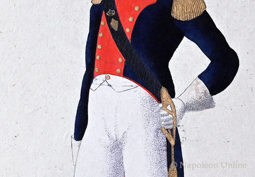 Sachsen-Gotha - Infanterie, Offizier der Grenadiere