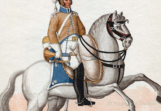 Frankreich - Kürassiere, 9. Regiment, Trompeter