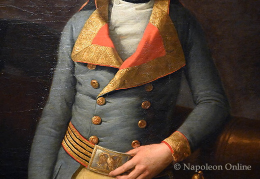 Erzherzog Karl in Generalsuniform um 1795 bis 1800 (Detail)