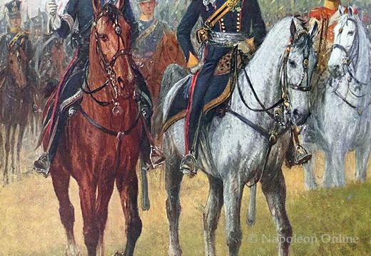 Ulanen - 7. Regiment der Kavallerie, Oberst und Trompeter