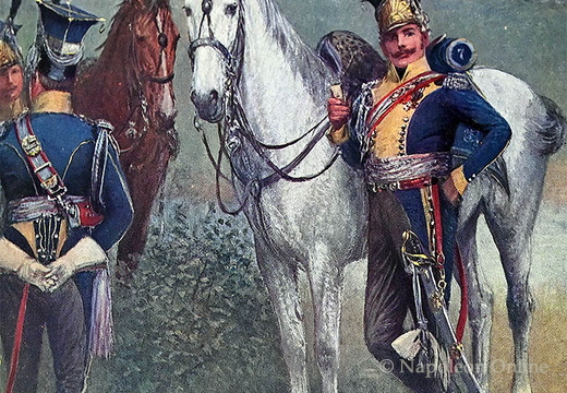 Frankreich - Chevaulegers des 7. Regiments in Spanien