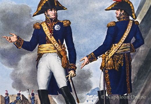 Generalstab - Généraux en chef in großer Uniform