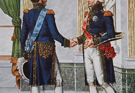 Generalstab - Marschälle des Kaiserreichs in der "Tenue ordinaire"