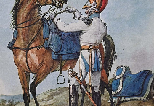 Karabiniers - 2. Regiment, Chef d'escadron