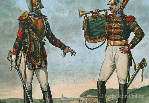 Karabiniers - 1. Regiment, Trompeter
