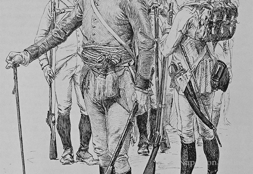 Leichte Infanterie 1798-1801 - Offizier und Soldaten