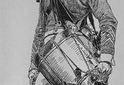 Landwehr 1809 - Niederösterreichische Landwehr, Trommler