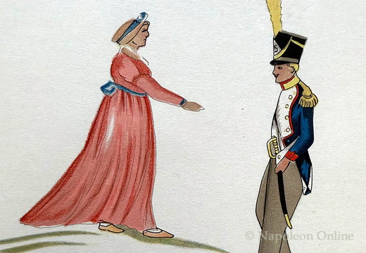 Linieninfanterie - Voltigeur um 1810