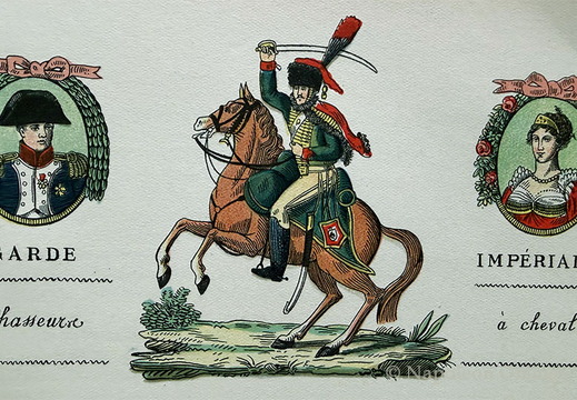 Garde-Jäger zu Pferd 2. Regiment - Jäger um 1813