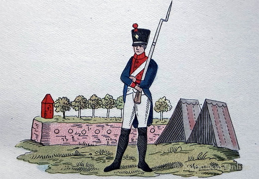 Linieninfanterie 57. Regiment - Soldat um 1807
