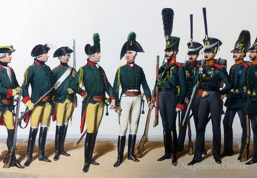 Jäger und Schützen 1760 bis 1846