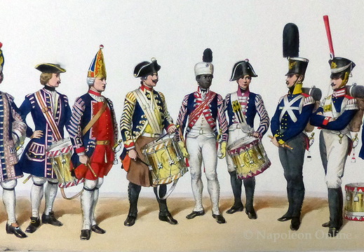 Infanterie - Spielleute 1704 bis 1849