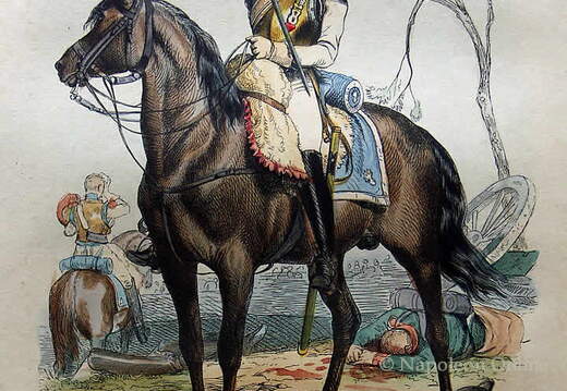 Karabiniers - 1. Regiment, Soldat 1812