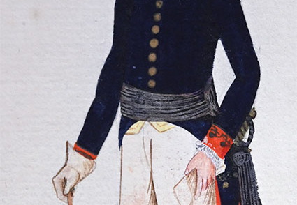 Generalstab - General der Kavallerie in Campagne-Uniform