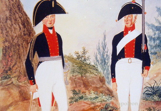 Infanterie-Regiment Nr. 46 Thile - Uniform seit 1805