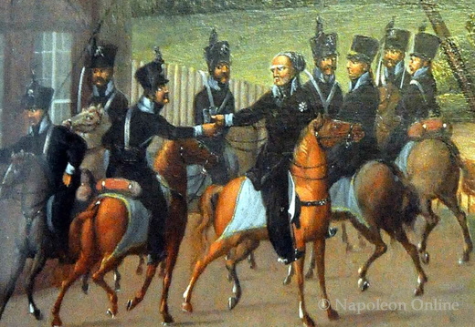 Herzog Friedrich Wilhelm nach der Schlacht von Ölper - Detail