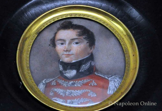 Infanterie - Elias Olfermann in der Uniform eines englischen Regiments vor 1815