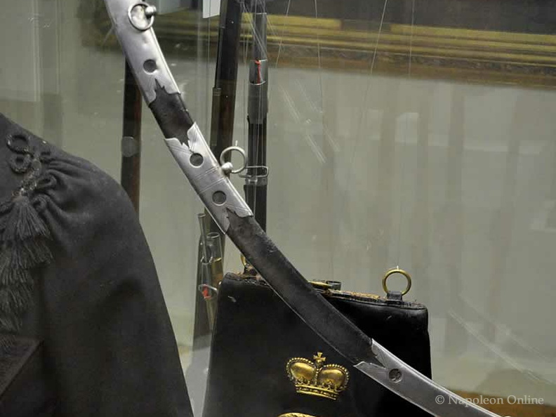 Husaren - Säbel und Säbeltasche eines Offiziers um 1809
