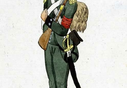Schweiz - Soldat der (alten) Legion Roverea