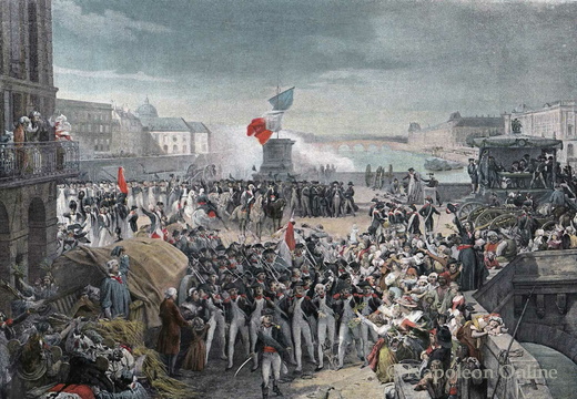 1792-09 Abmarsch der Pariser Nationalgarde zur Armee