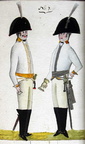 Offizier und Kürassier vom Regiment Reitzenstein 1806