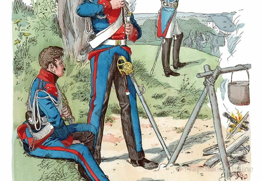 Baden - Leichtes Dragoner-Regiment 1809