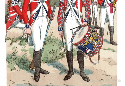 England - Gardeinfanterie 1790