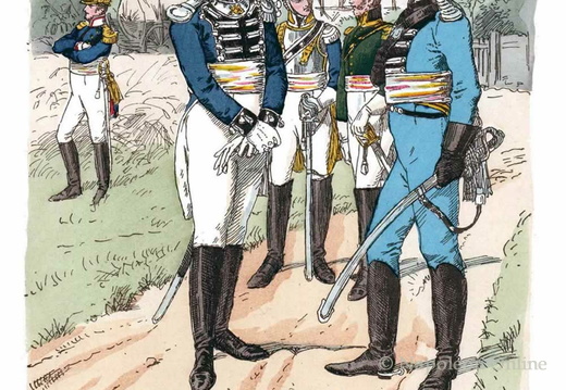 Württemberg - Offiziere 1812