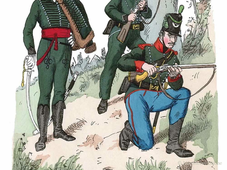 England - Rifles 1813