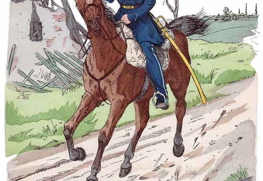 Hamburg - Bürgergarde Kavallerie 1813