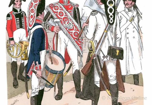 Spanien - Infanterie-Regiment Zamora 1807-1808