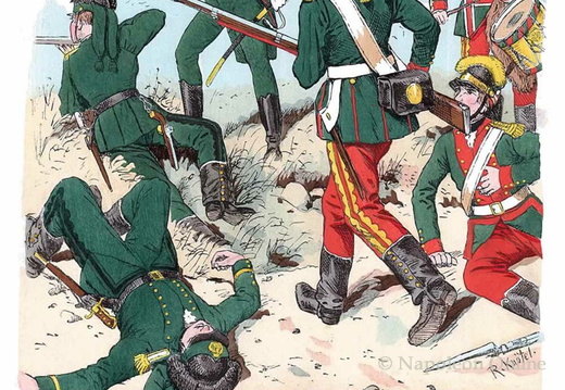Russland - Musketiere und Jäger zu Fuß 1786-1796