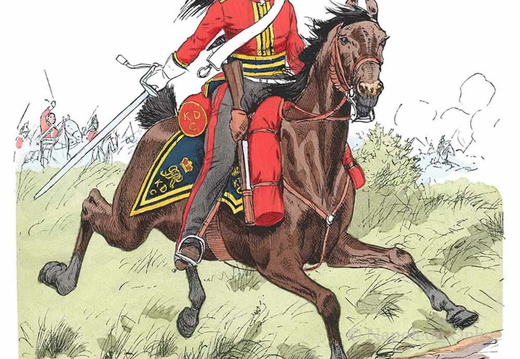 England - Garde-Dragoner-Regiment Nr. 1, 1815