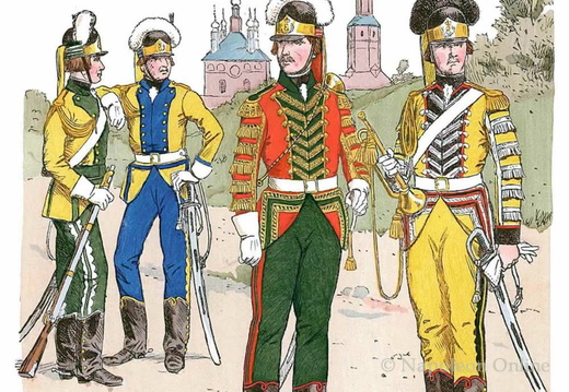 Russland - Kürassiere 1786-1796