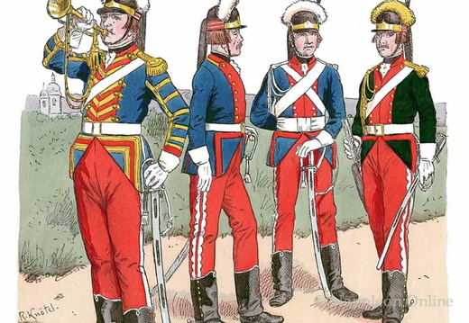 Russland - Kavallerie 1786-1796