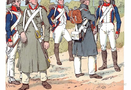 Frankreich - Linieninfanterie, Füsiliere 1806-1812