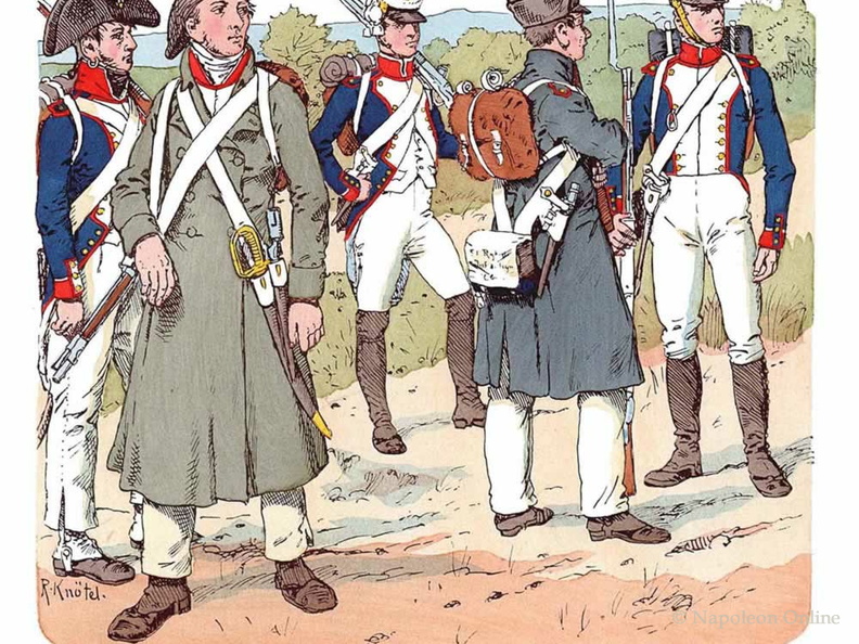 Frankreich - Linieninfanterie, Füsiliere 1806-1812