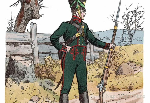 Frankfurt - Freiwilliger Jäger zu Fuß 1814