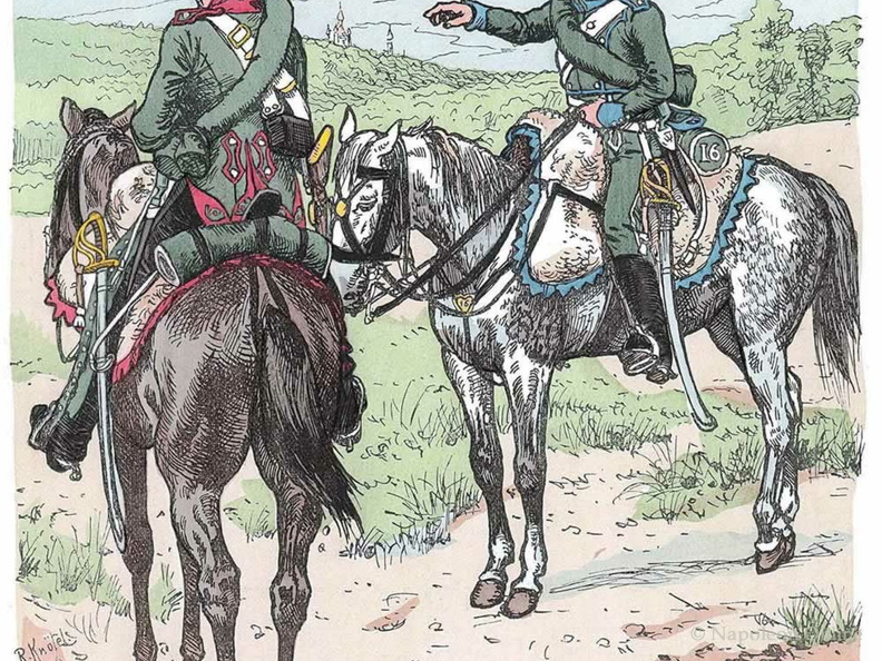 Frankreich - Jäger zu Pferd 1812