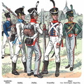 Kleve-Berg - Infanterie 1814