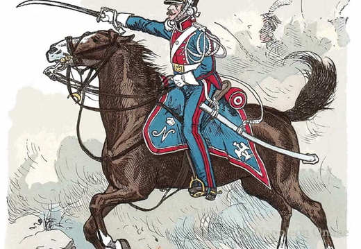 Frankreich - Gardechevaulegers 1808