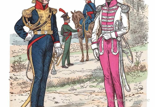 Frankreich - Weichsellegion und Gardechevaulegers 1807