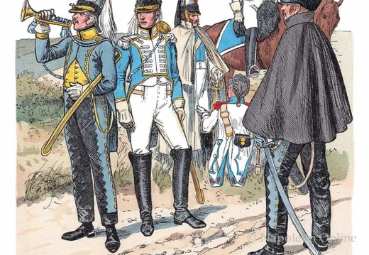 Holland - Kürassier-Regiment Nr. 2, 1807-1810