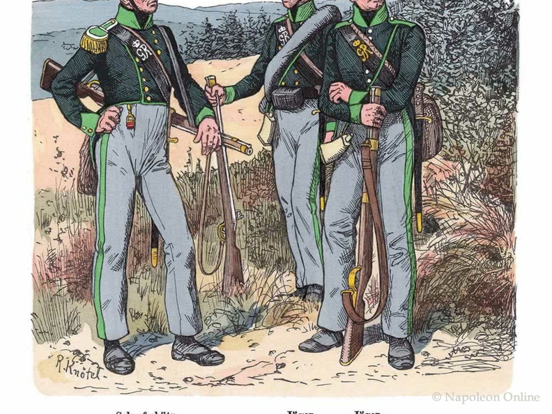Hannover - Feldjägerkorps von Kielmannsegge 1813-1814