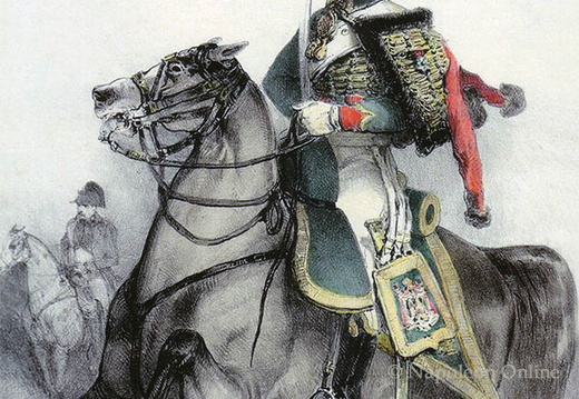 Gardejäger zu Pferd, Jäger in Großer Uniform