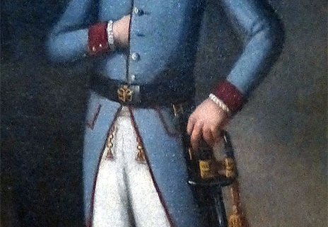 Österreichischer Pionieroffizier um 1789-1790 (anonymer Maler)