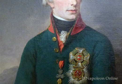 Kaiser Franz II. als Oberstinhaber des 1. Chevauleger-Regiments ca. 1792 bis 1798 (Ölgemälde von Johann Baptist Lampi)